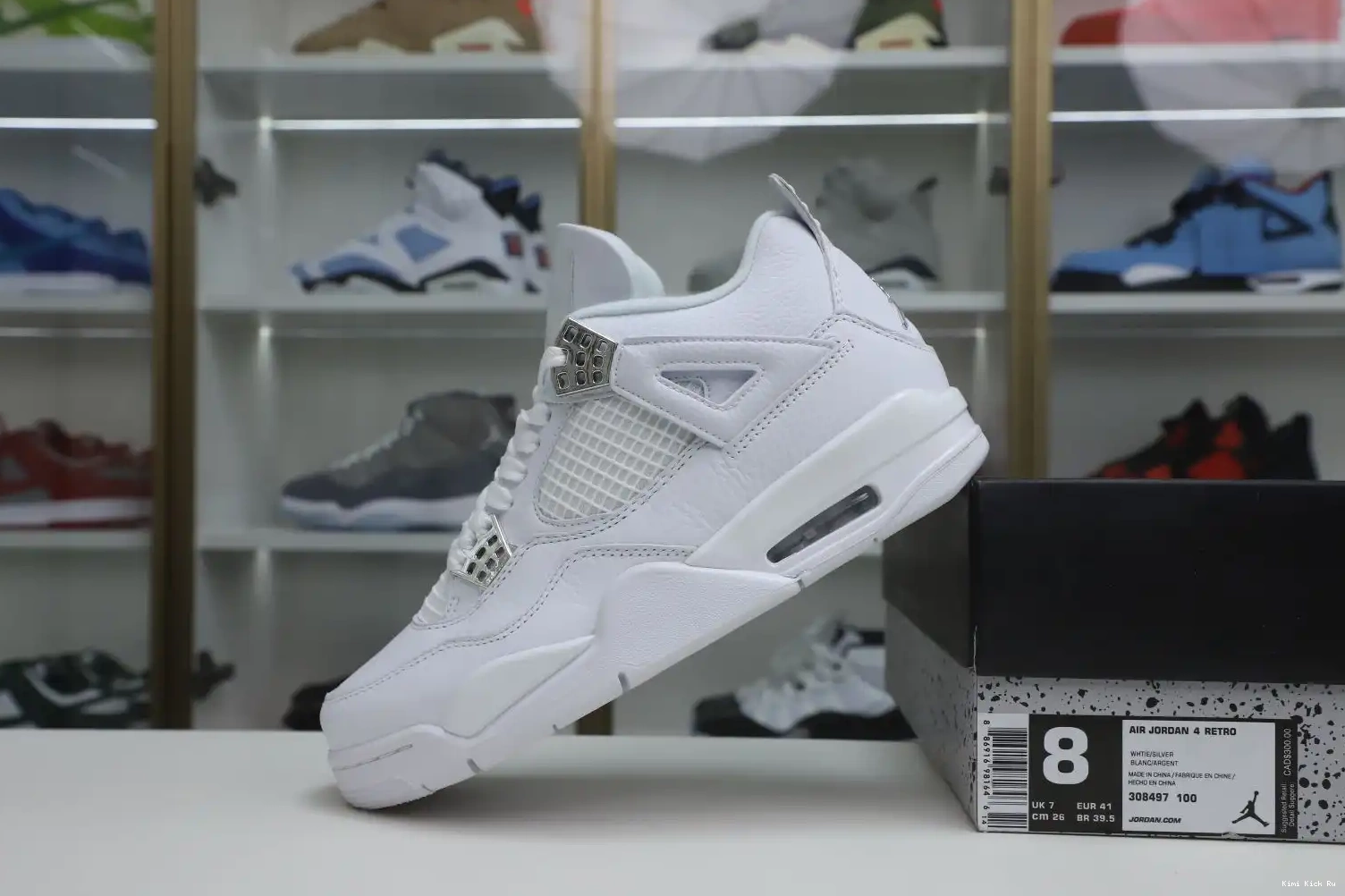 retro 4 pure Kimikick Jordan Air Jordan money 0811